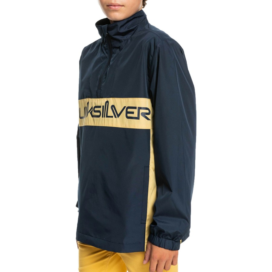 * Fine Quiksilver Wind Breaker Boys Jacket Best