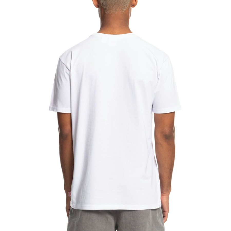 * Diaphanous Quiksilver White Claw Short Sleeve T-Shirt Online