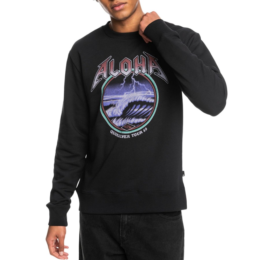 * Unique Quiksilver Rock Waves Sweater Clearance