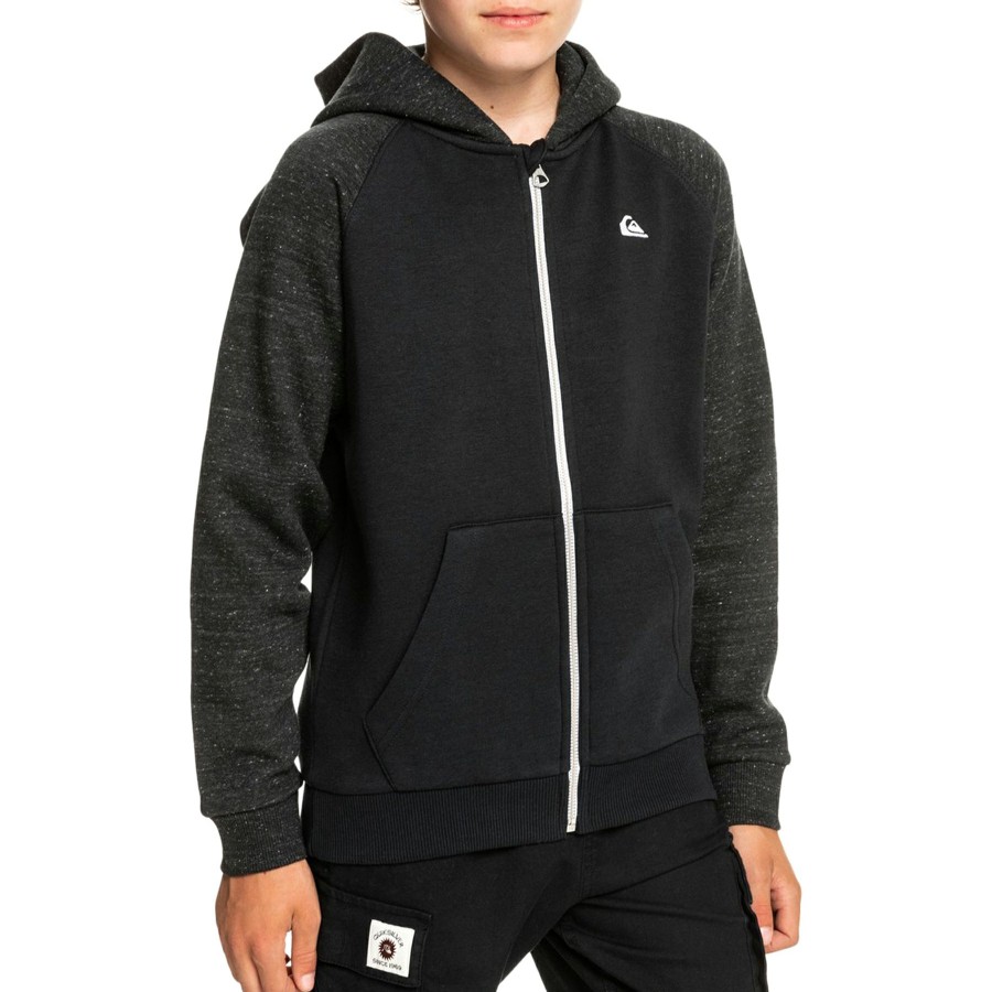 * Fine Quiksilver Easy Day Boys Zip Hoodie New