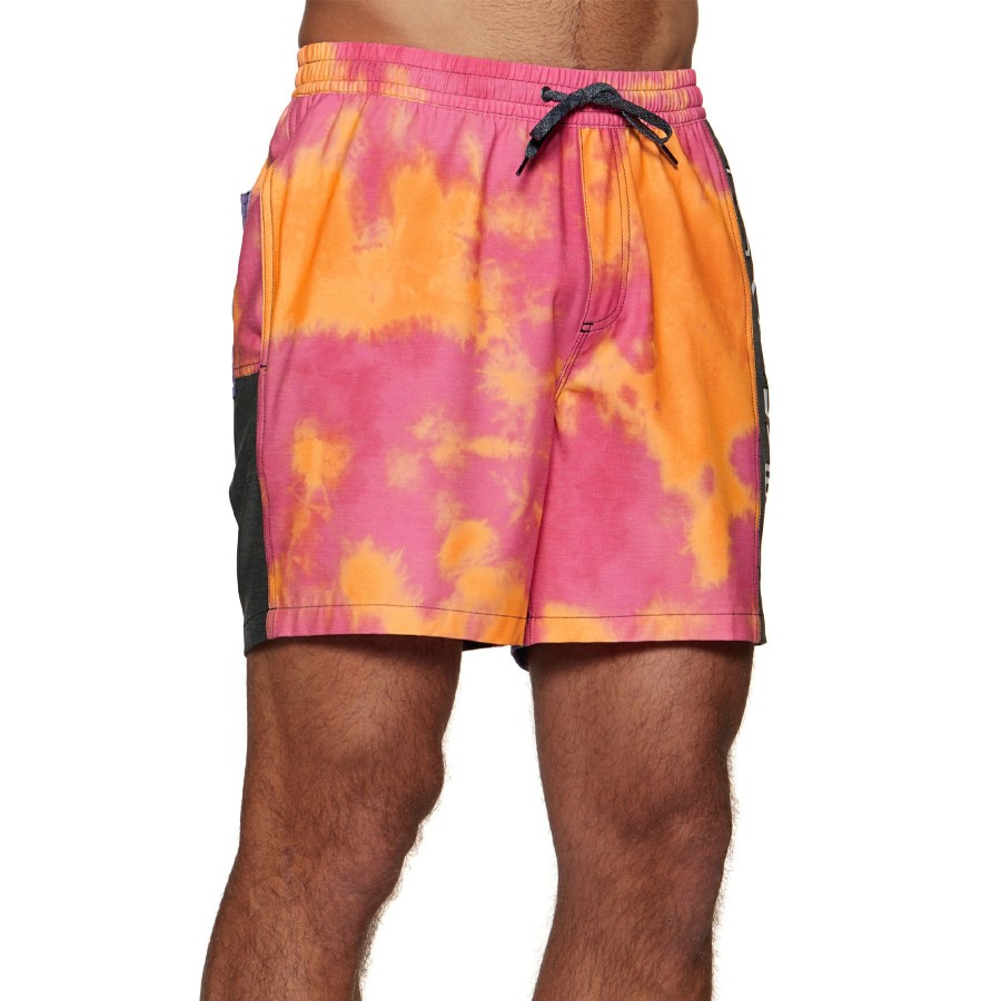 * Diaphanous Quiksilver Acid Wash 17 Swim Shorts Wholesale