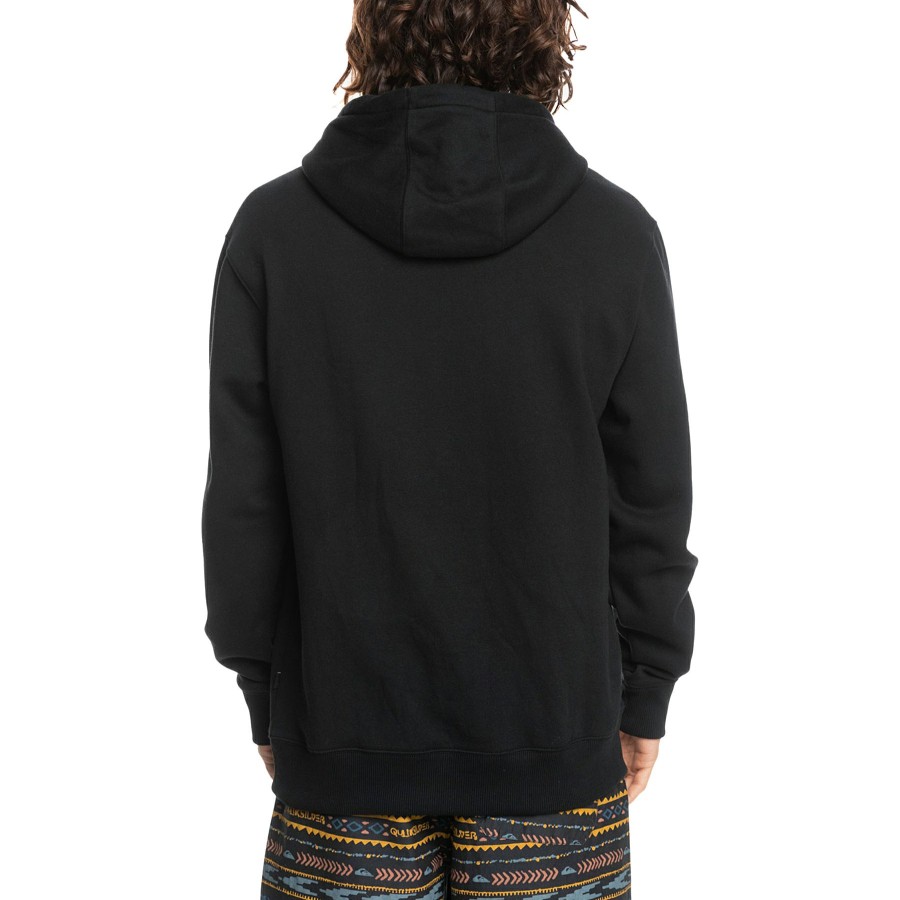 * Diaphanous Quiksilver All Lined Up Pullover Hoodie Hot