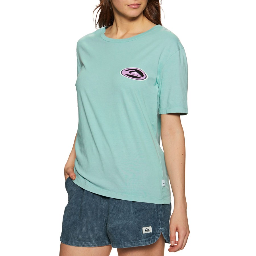 * Exquisite Quiksilver Standard Womens Short Sleeve T-Shirt Clearance