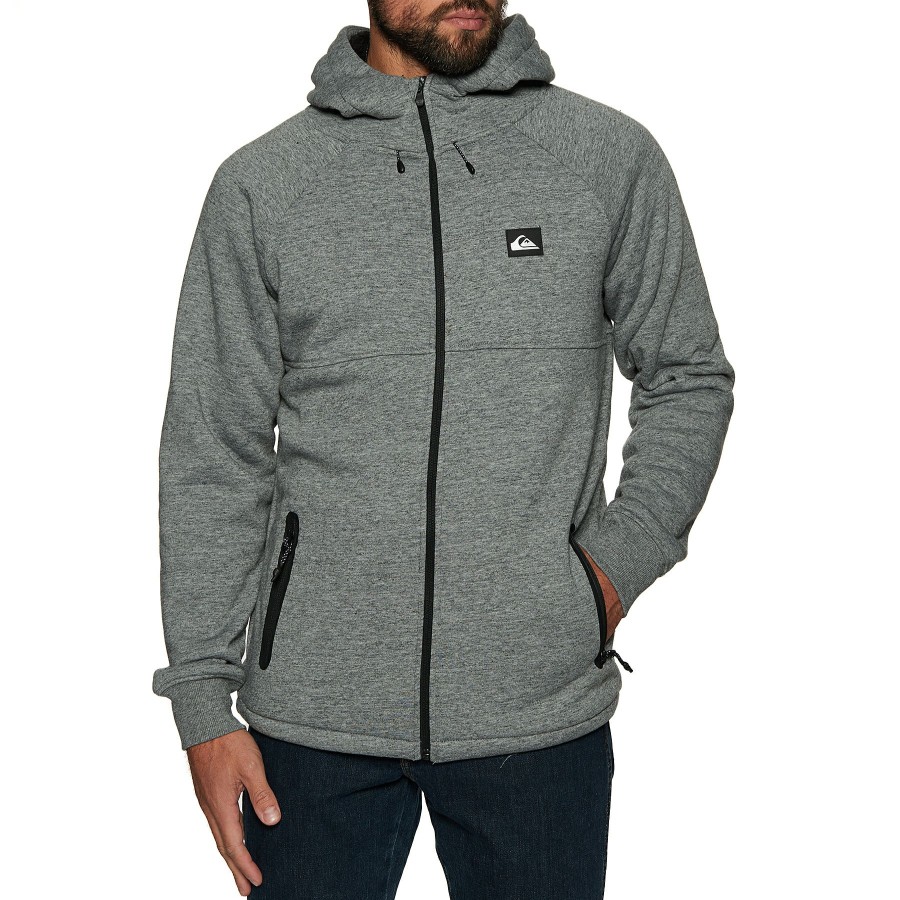 * Diaphanous Quiksilver Kurow Zip Hoodie Clearance