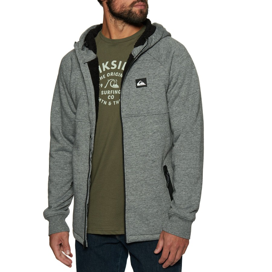 * Diaphanous Quiksilver Kurow Zip Hoodie Clearance