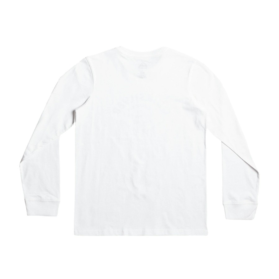 * Hottest Quiksilver Script Talk Boys Long Sleeve T-Shirt Online