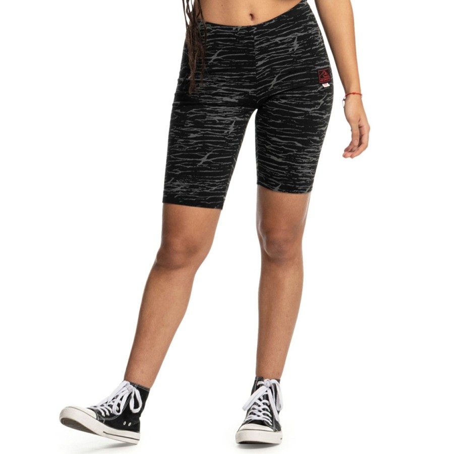 * Unique Quiksilver Upside Down Bike Womens Shorts Hot