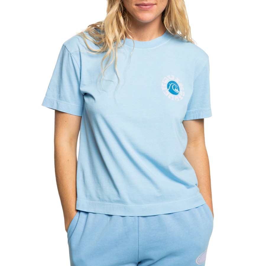 * Exquisite Quiksilver Crop Mineral Womens Short Sleeve T-Shirt Online