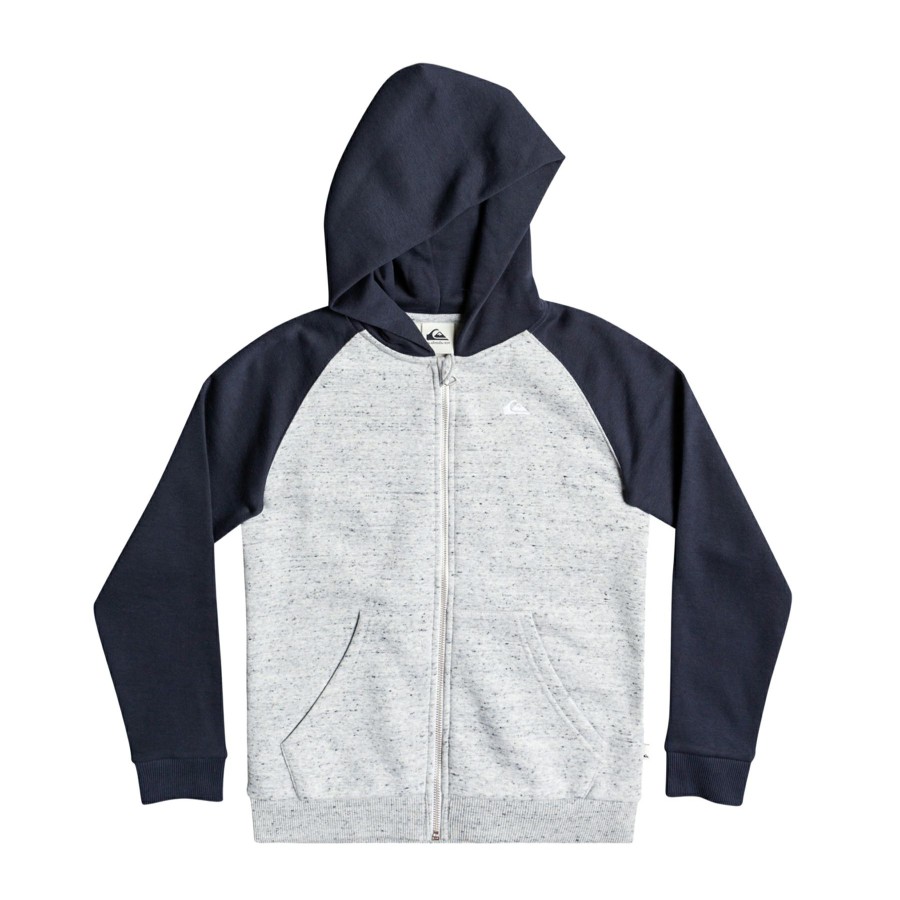 * Unique Quiksilver Easy Day Boys Zip Hoodie Hot