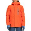 * Hottest Quiksilver Mission Solid Boys Snow Jacket New